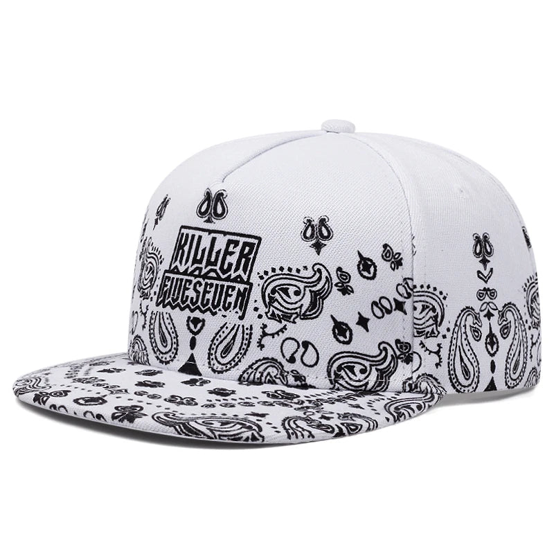 Killer 5/7 Cashew Flowers Snapback Cap