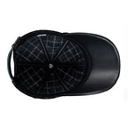 Kingsley Cubes Genuine Leather Baseball Cap