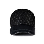 Kingsley Cubes Genuine Leather Baseball Cap