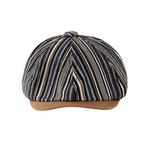 Kingston Striped Newsboy Cap