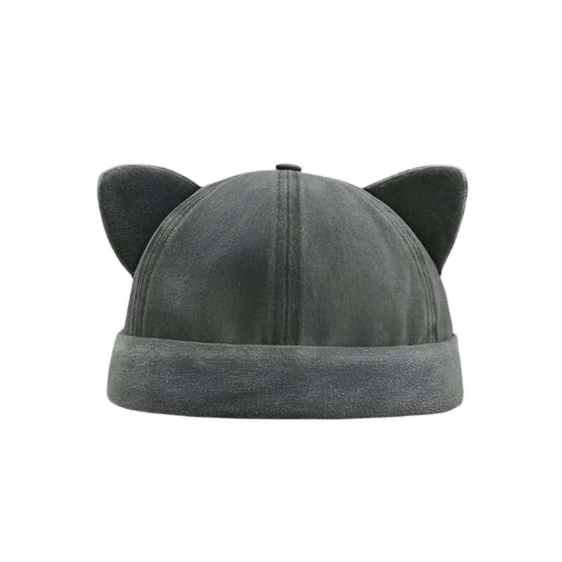 Kitten Ears Cotton Docker Cap
