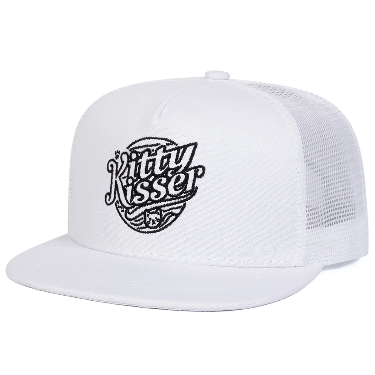 Kitty Kisser Trucker Snapback Cap