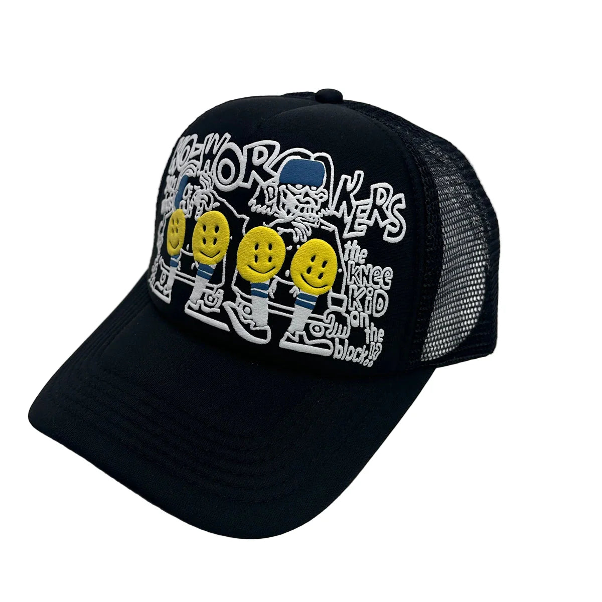 Ko-Working Emoji Snapback Cap