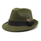 Kolding Feather Wool Trilby Hat