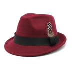 Kolding Feather Wool Trilby Hat