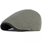 Kunems Cotton Flat Cap