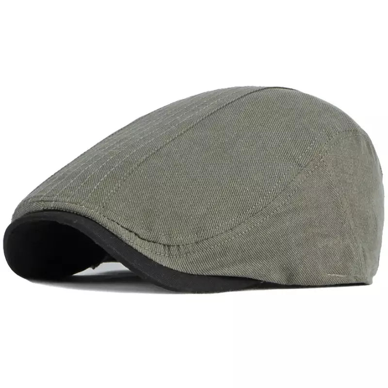 Kunems Cotton Flat Cap