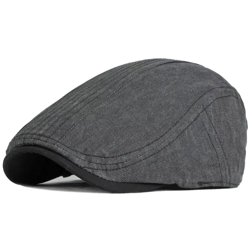 Kunems Cotton Flat Cap