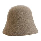 Reboux Women Retro Wool Cloche Hat