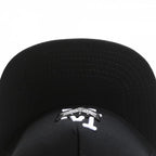 LA Crimes Black Snapback Cap