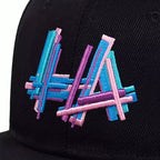 LA Neon Snapback Cap