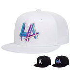 LA Neon Snapback Cap