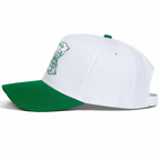 LA x Four Swallows White & Green Baseball Cap