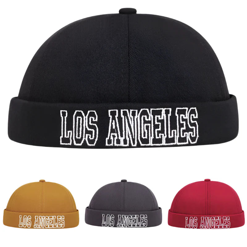 LOS ANGELES Brimless Docker Cap
