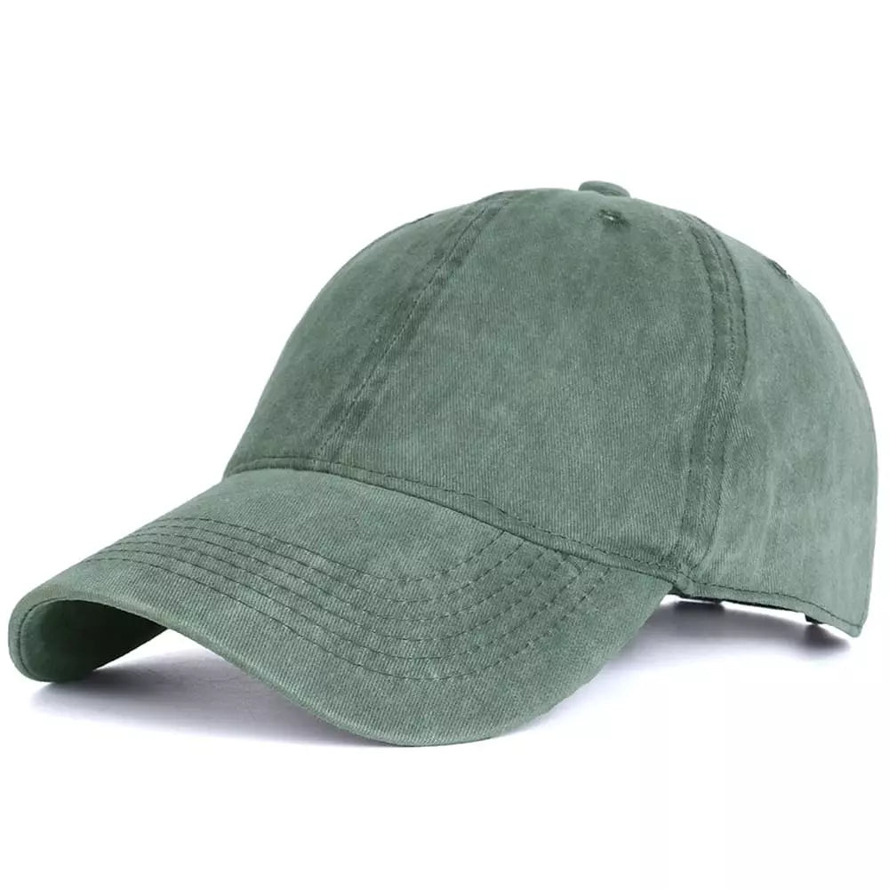 LT Plain Washed Cotton Baseball Cap