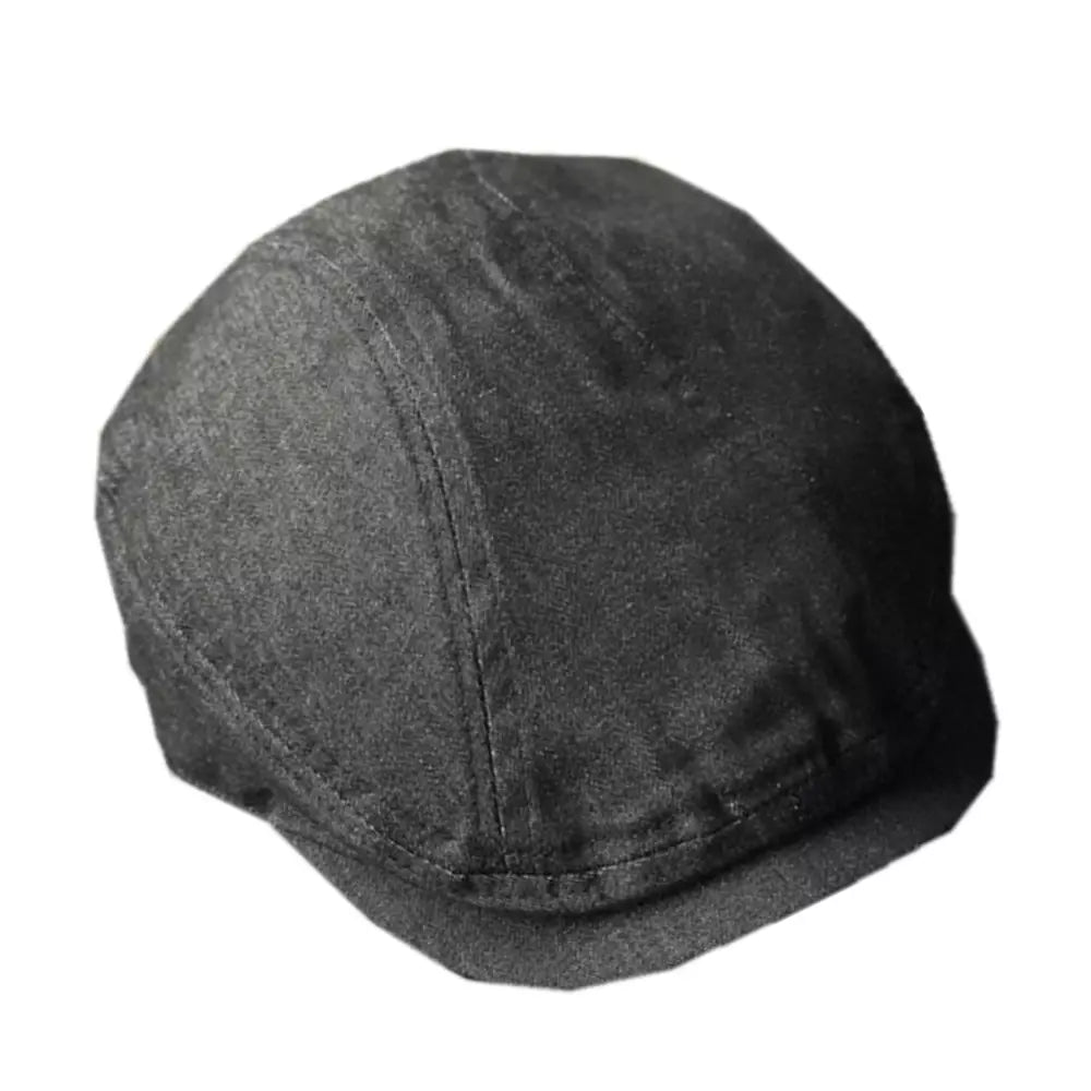 La Crosse Vintage Denim Flat Cap