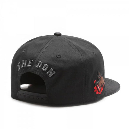 Black Snapback Cap