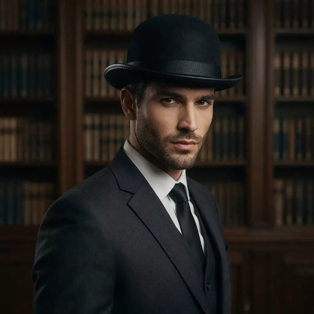 La Rochette Vintage Bowler Hat