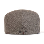 Lamarck Herringbone Flat Cap