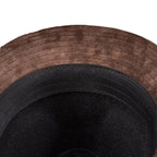 Lamarck Nubuck Genuine Leather Trilby Hat