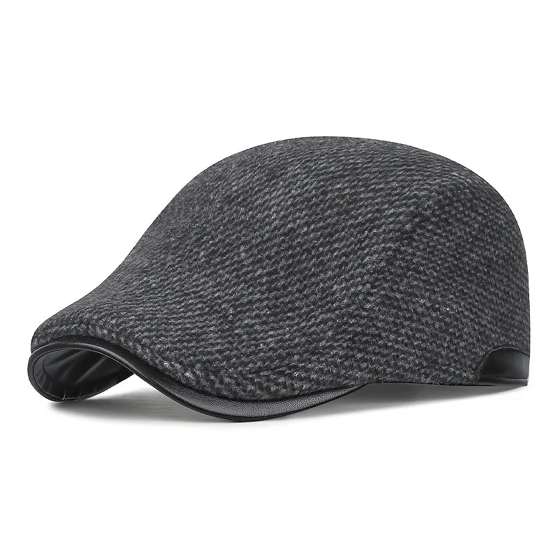 Lancashire Winter Earflaps Duckbill Flat Cap