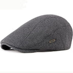Laurenclay Striped Flat Cap