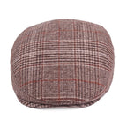 Lausanne Tartan Cotton Flat Cap