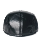 Lautrec Retro Leather Flat Cap