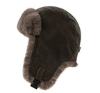 Leningrad Winter Leather Trapper Bomber Hat