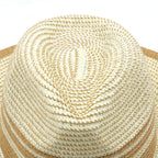 Levante Striped Fedora Hat