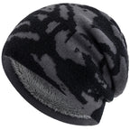 Lewistown Winter Fur Camouflage Knitted Beanie