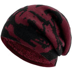 Lewistown Winter Fur Camouflage Knitted Beanie