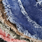 Leyton Retro Ripped Denim Bucket Hat