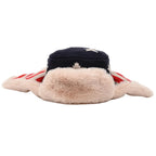 EEUU Flag Winter Knit Fur Bomber Hat