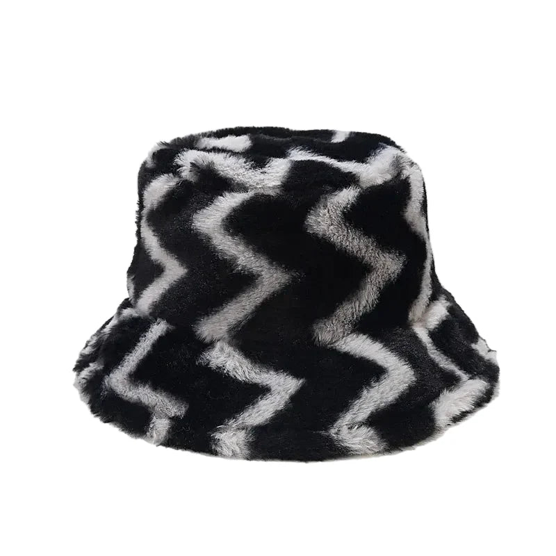Lightnings Winter Fur Bucket Hat