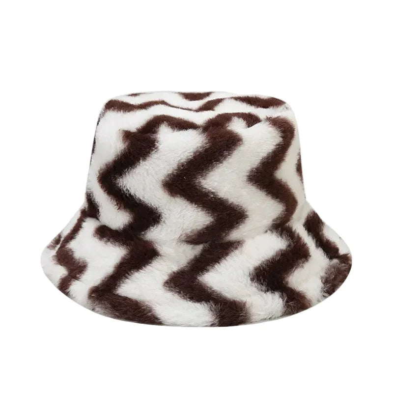 Lightnings Winter Fur Bucket Hat