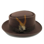 Linegard Retro Feathers Bowler Hat