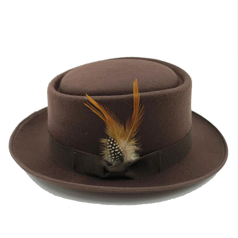 Linegard Retro Feathers Bowler Hat