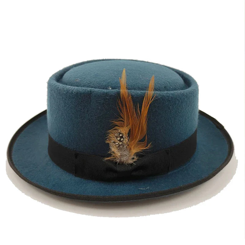 Linegard Retro Feathers Bowler Hat