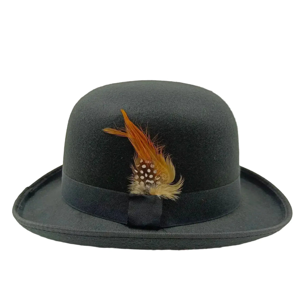 Linegard Retro Feathers Bowler Hat