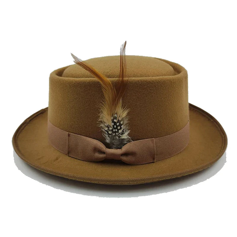 Linegard Retro Feathers Bowler Hat