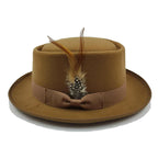 Linegard Retro Feathers Bowler Hat