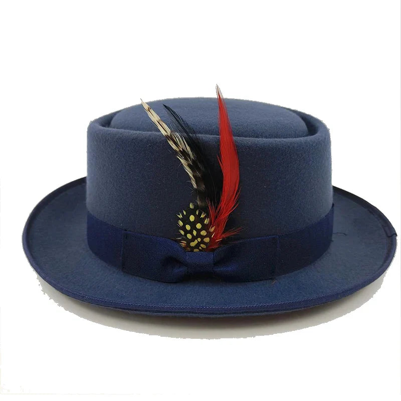 Linegard Retro Feathers Bowler Hat