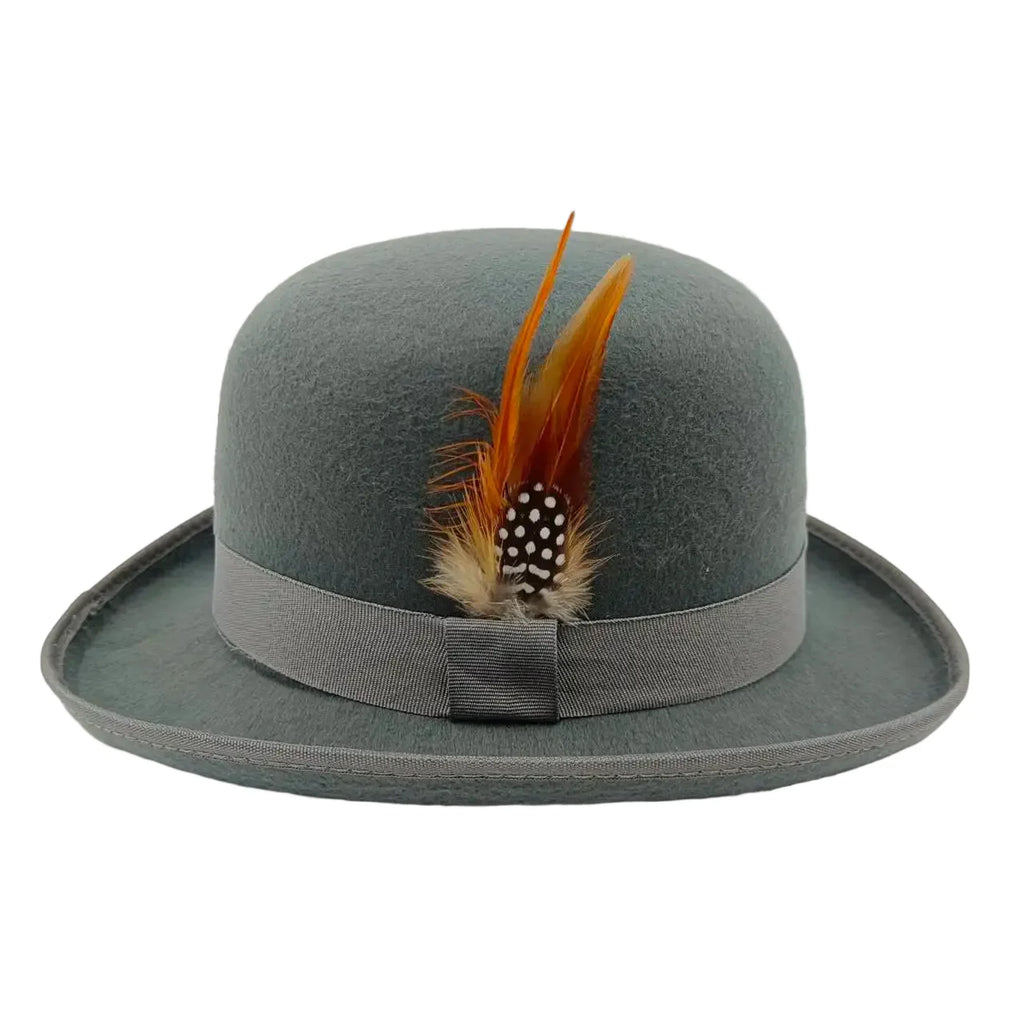 Linegard Retro Feathers Bowler Hat