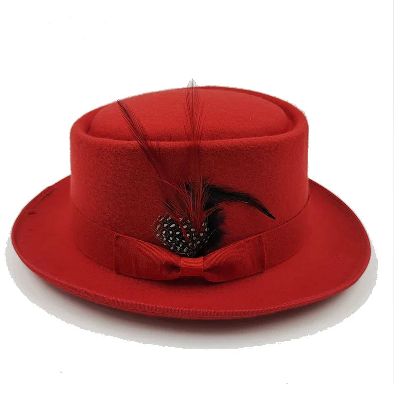 Linegard Retro Feathers Bowler Hat