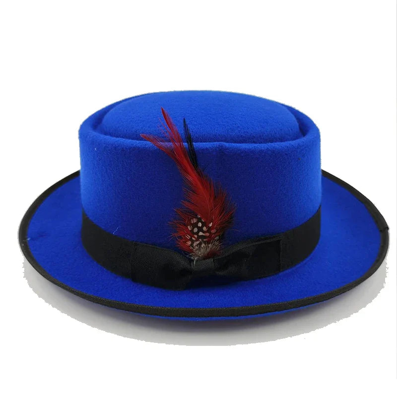 Linegard Retro Feathers Bowler Hat