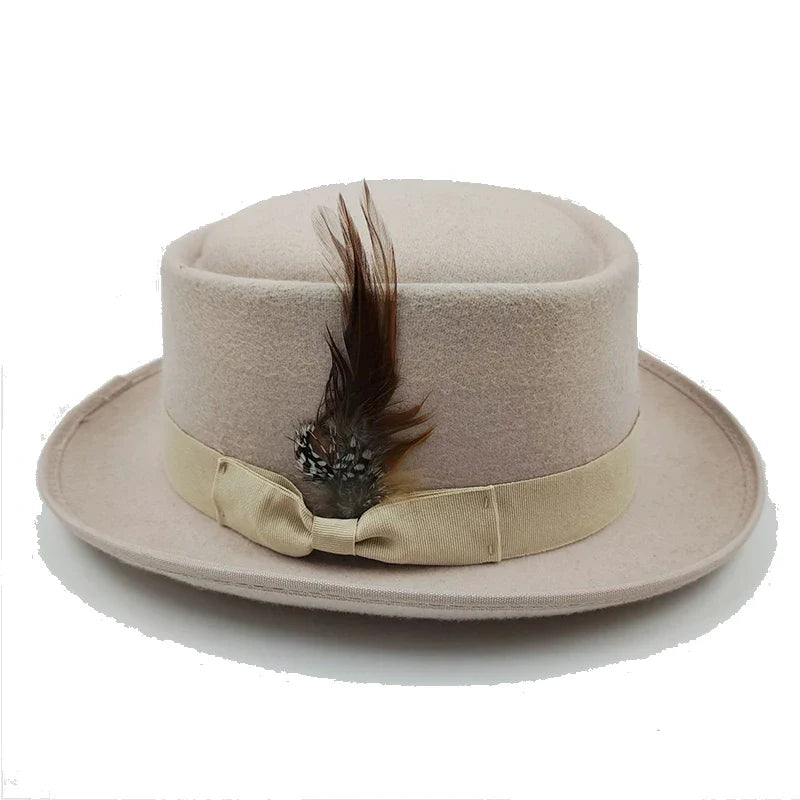 Linegard Retro Feathers Bowler Hat