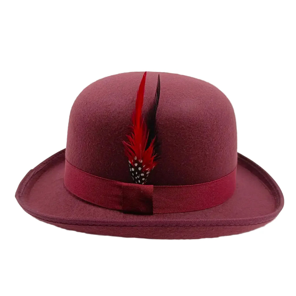 Linegard Retro Feathers Bowler Hat