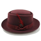 Linegard Retro Feathers Bowler Hat