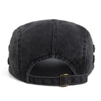 Liverpool Double Botton Washed Cotton Flat Cap